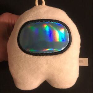 Small among us white plush